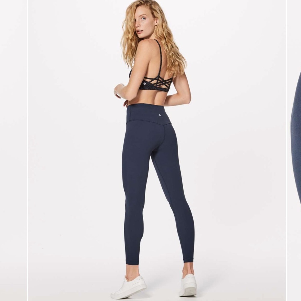 Lululemon Align II Navy High-Waisted Leggings - Picture 2 of 8